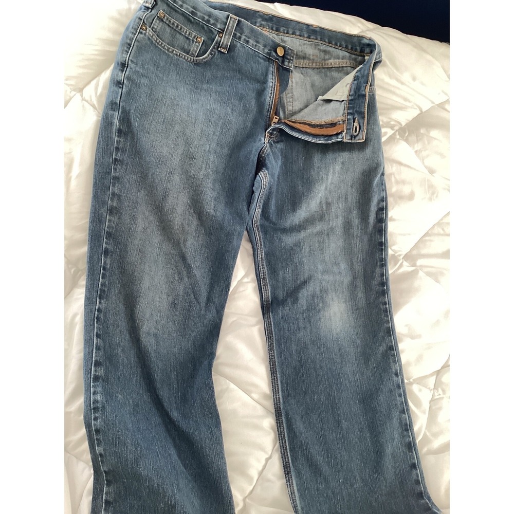 Carhartt Mens Jeans Rugged Denim Blue 36 x 28